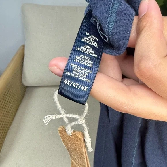 NWT Skims Cotton Jersey Turtleneck Long Sleeve - Picture 5 of 5